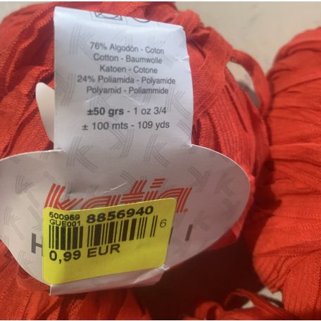 450g Katia szalagfonal 76% pamut+ poliamid