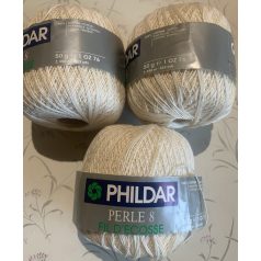 150g Phildar perle pamut horgolófonal