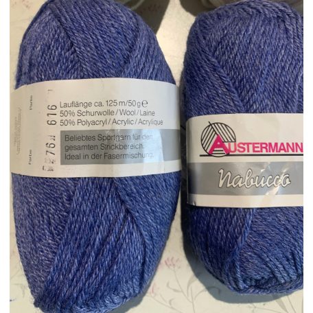 220g Austermann fonal 50% tisztagyapjú+ poliakril