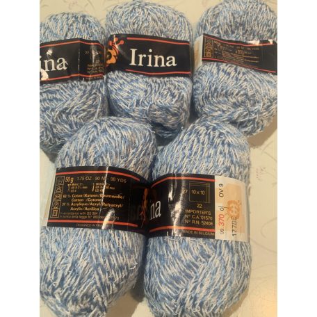250g Irina fonal 63% pamut+ akril