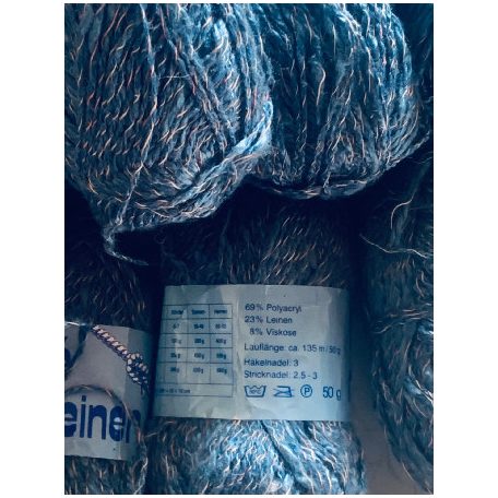 770g fonal 69% poliakril+ 23% len+ viszkóz