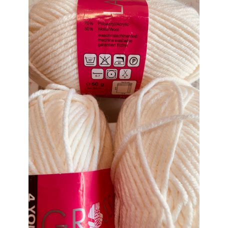 150g Lana Grossa fonal 70% poliakril+ gyapjú