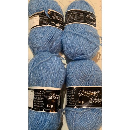200g Super Loop fonal 62% poliakril+30% gyapjú+ poliamid