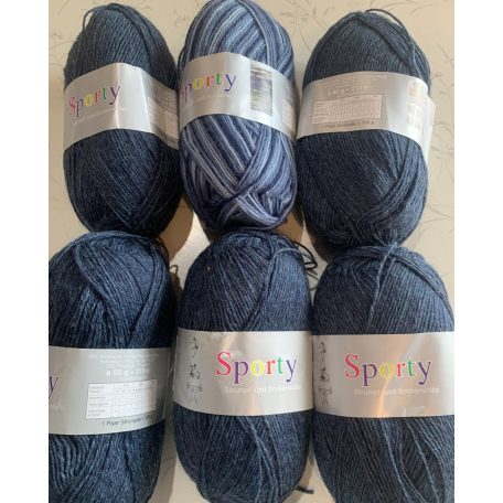 300g Sporty zoknifonal 75% gyapjú+ poliamid