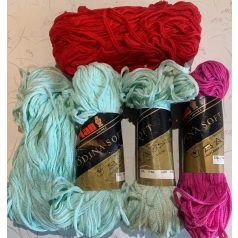 250g hálós mercerizált pamutfonal