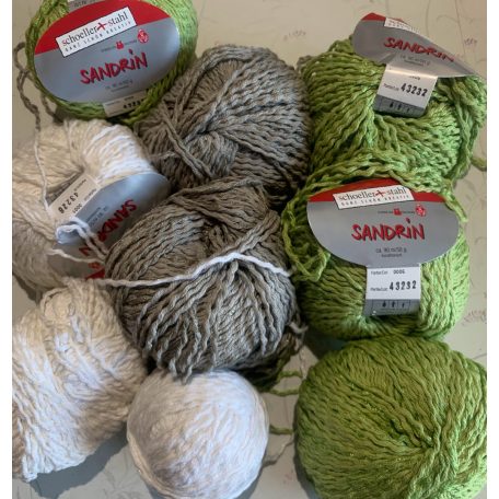 440g  Schoeller+Stahl Sandrin fonal 44% pamut+35% poliakril+ poliamid