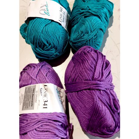 200g OnLine mercerizált pamutfonal