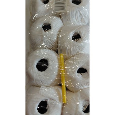 400g mercerizált pamut horgolófonal