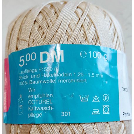 100g mercerizált pamut horgolócérna