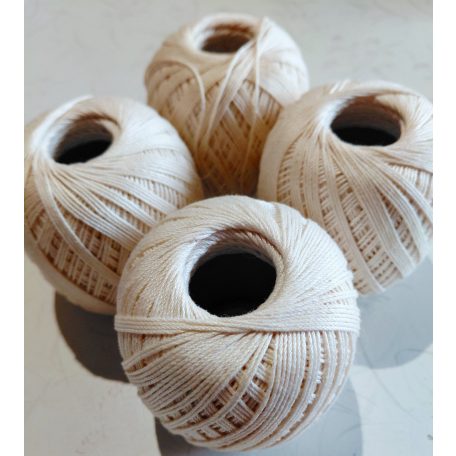 200g Mercerizált pamut horgolócérna 