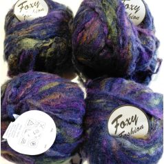 400g Foxy Fashion fonal 80% akril+ 10% mohair+ poliészter