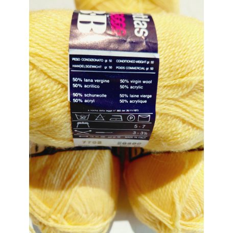 180g Atlas fonal 50% gyapjú+ akril