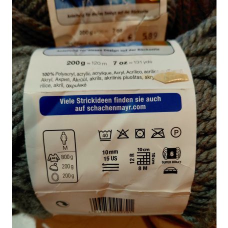 400g Schachenmayr polyakril fonal