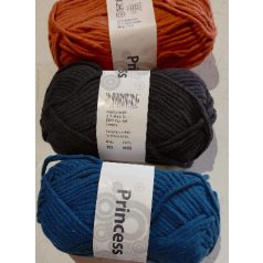 150g Princess fonal 55% poliakril+ pamut