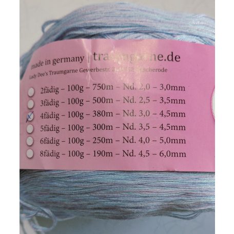 290g Lady Dee's fonal 50% pamut+ akril