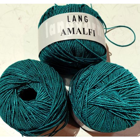 150g Lang Yarns Amalfi fonal 70% pamut+ viszkóz