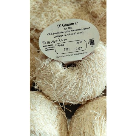 560g Schewe mercerizált pamut fonal