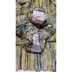   520g Lang Yarn Lily szalagfonal  50% pamut+ 30% poliakril+ poliamid