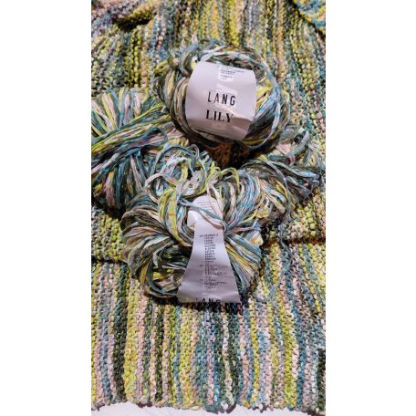 520g Lang Yarn Lily szalagfonal  50% pamut+ 30% poliakril+ poliamid