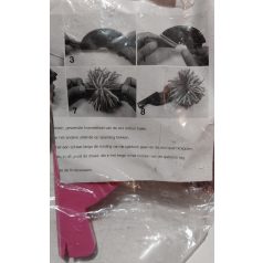 pompon készítő fonallal