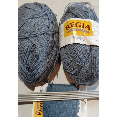 100g Regia fonal 75% tiszta gyapjú+ poliamid + tű