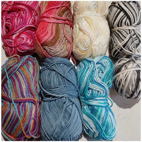 300g mercerizált pamut fonal