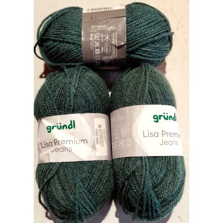 150g Gründl Lisa Prémium Jeans poliakril fonal
