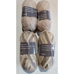 200g Crelando Anika zoknifonal 75% gyapjú+ poliamid