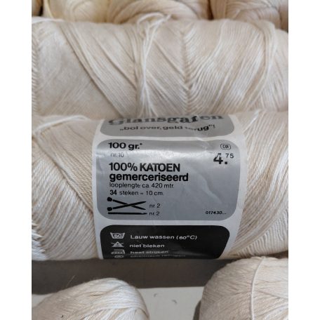 1000g Hema mercerizált pamutfonal