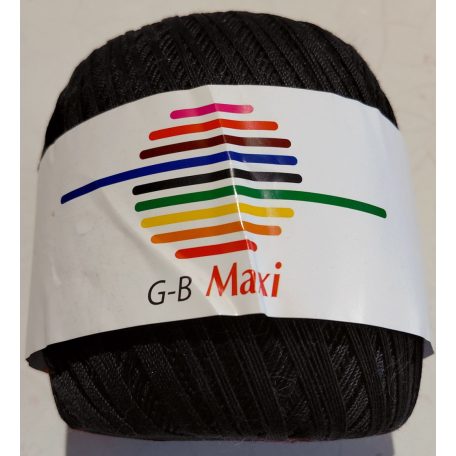 100g G-B Maxi mercerizált pamut horgolócérna 
