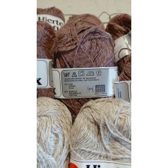 500g Hjerte flax fonal 60% len+ pamut