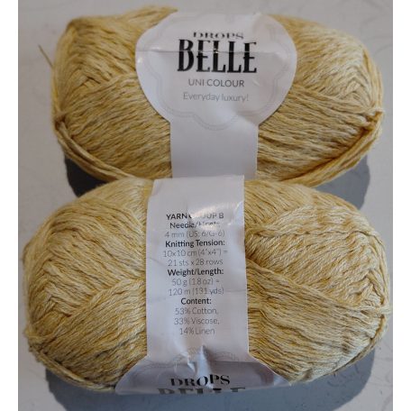 100g Drops Belle fonal 53% pamut+ 33% viszkóz+ len