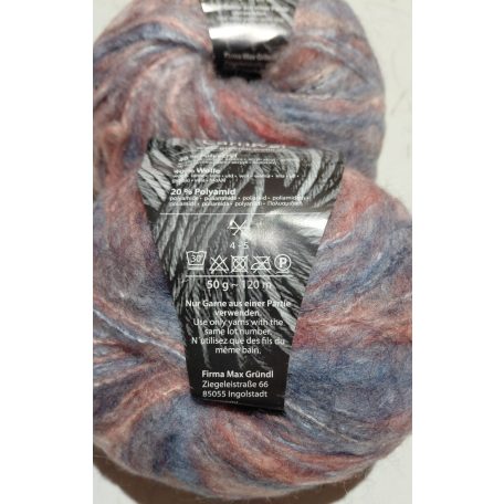 100g Collezione Carnival fonal 40% poliakril+ 40% gyapjú+ poliamid