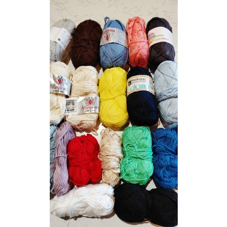 660g mercerizált pamut fonal