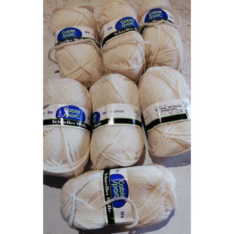 350g Cable sport fonal 60Í% gyapjú+ 35% poliakril+ egxyéb