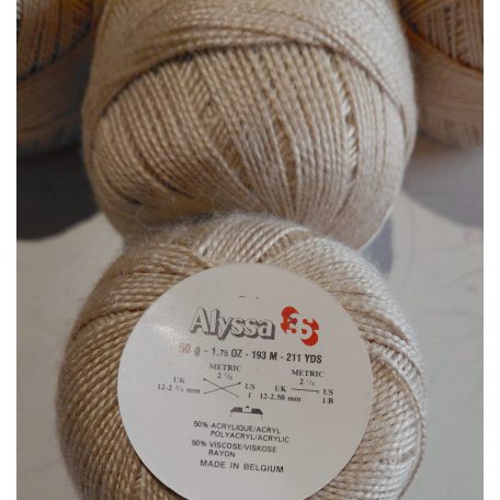 250g Alissa fonal 50% akril+ viszkóz