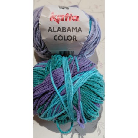 100g Katia Alabama Color fonal 50% pamut+ akril