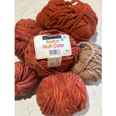 280g Boston multi color fonal 70% akril+ gyapjú