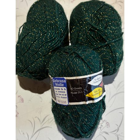 150g Gebrasa Wolle tiszta újgyapjú+ lurexszál