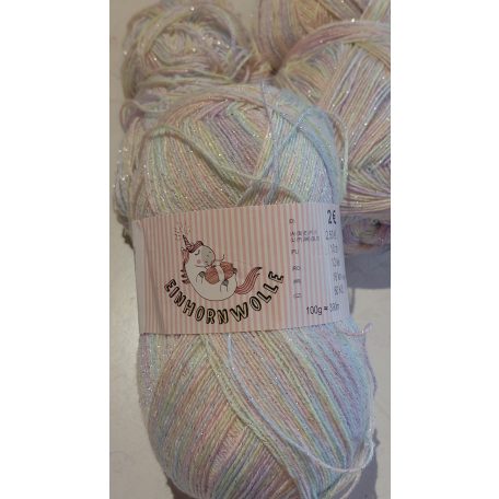 235g Einhornwolle fonal 83% akril+poliészter