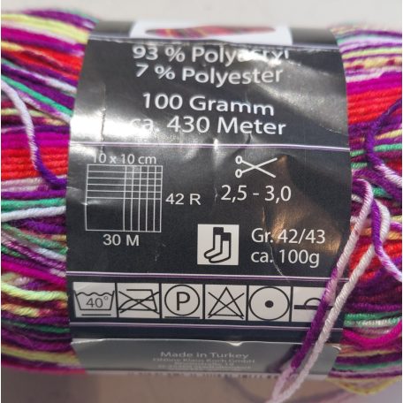 100g zoknifonal 93% poliakril+ poliamid