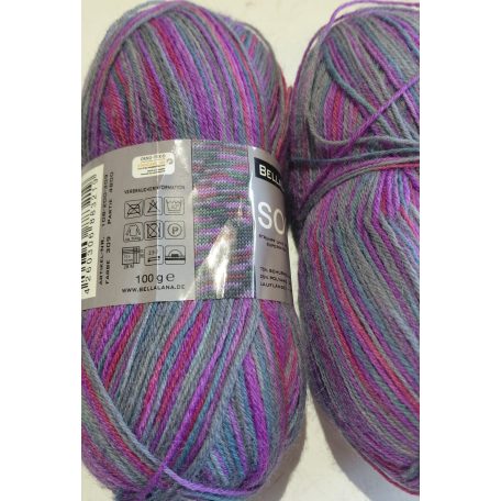 200g BellaLana zoknifonal 75% tiszta gyapjú+ poliamid
