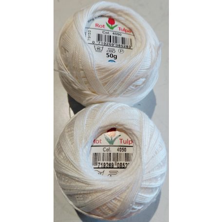 100g Rot Tulpe horgolócérna 