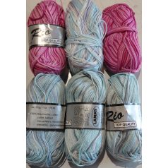 290g Rio mercerizált pamut fonal