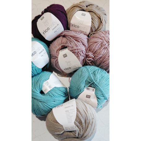 420g Rico Design Rico Baby fonal 50% poliakril+ poliamid