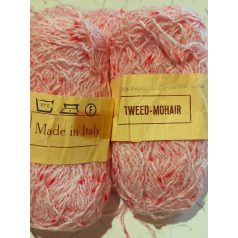 146g Tweed mohair fonal 70% poliakril+ 20% mohair+ poliamid