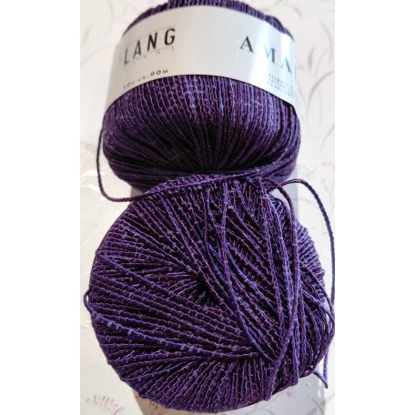 100g Lang Yarns Amalfi fonal  70% pamut+ poliamid 