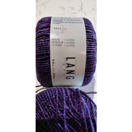 100g Lang Yarns Amalfi fonal  70% pamut+ poliamid 