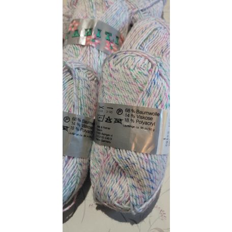 400g Tahiti fonal 68% pamut+ 14% viszkóz+ poliakril