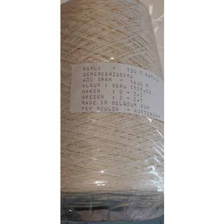 400g Perle mercerizált pamut fonal